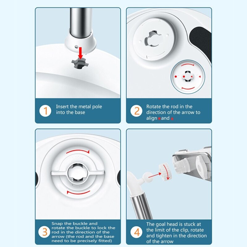 Round base floor stand for ipad iphone 4-12,9 inch adjustable tablet holder for mobile phones pad  n0pb