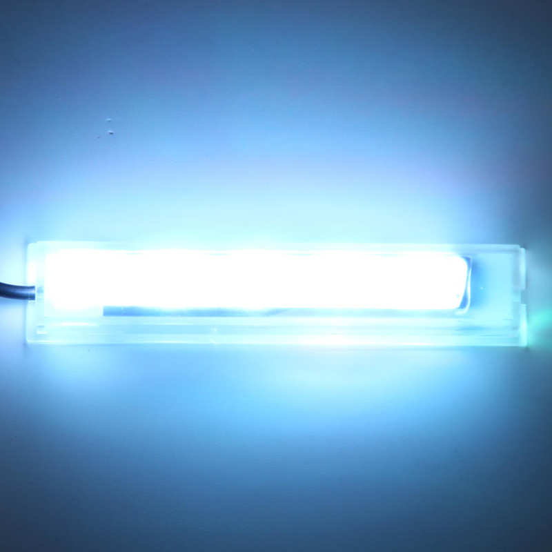 Small Aquarium Light Fish Tank Lamp Plastic for Aquatic Plants for Landscape