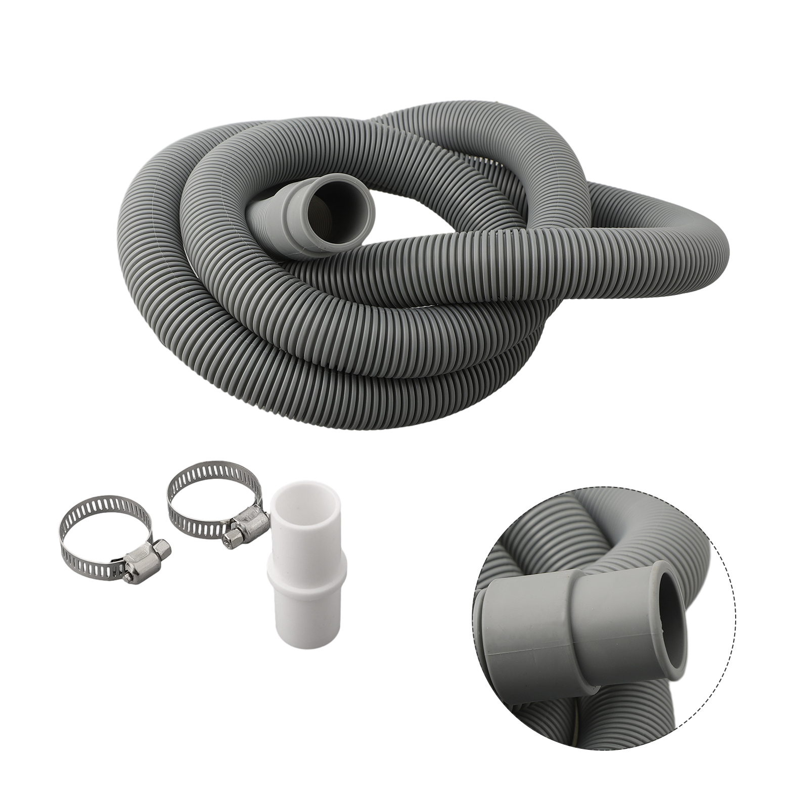 Universal Washing Machine Dishwasher Drain Hose Multi-function Drum Washing Machine Drain And Sewage Hose Extension Kit