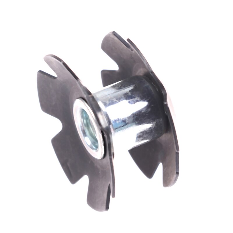 Bicycle Front Fork Mount Core Fastening Bolts Star Nuts for 1-1/8" 28.6mm 2PCS