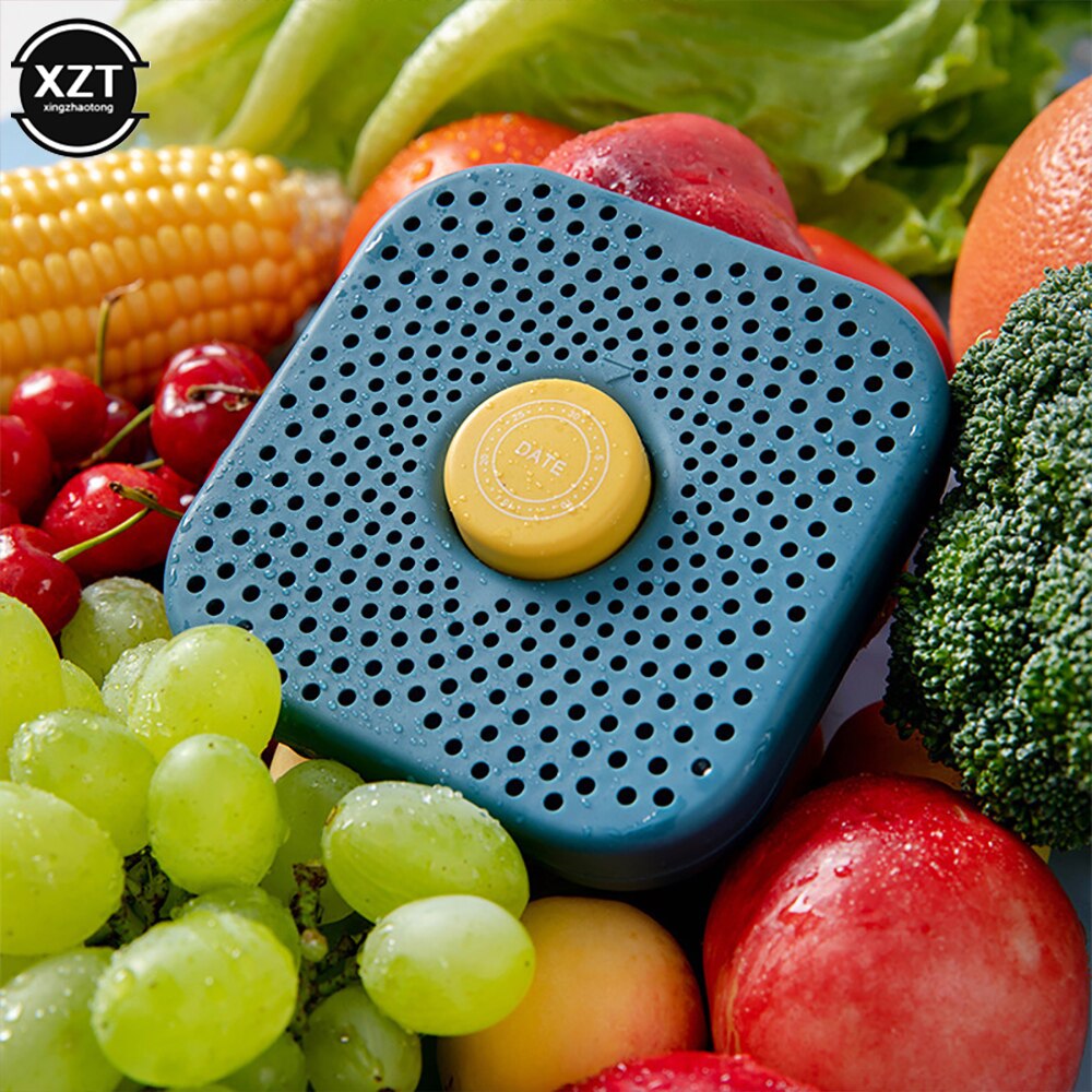 Desodorizador de nevera para eliminar olores, caja de carbón activado, absorbente de olores de carbón de bambú para armario, refrigerador