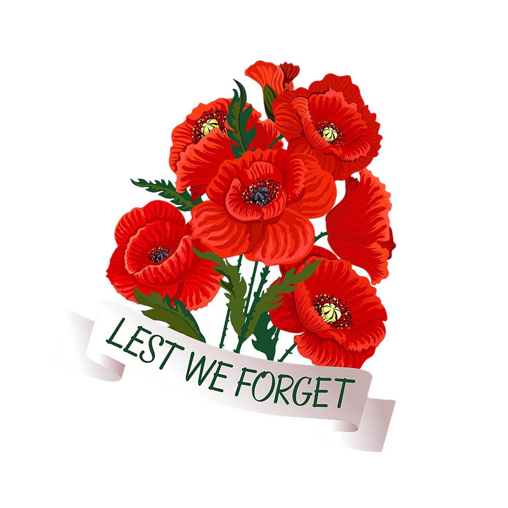 Red Poppy Removable Art Waterproof Bedroom Wall Stickers Home Decor Art Flower Vinyl Mural Wall Decals Removable