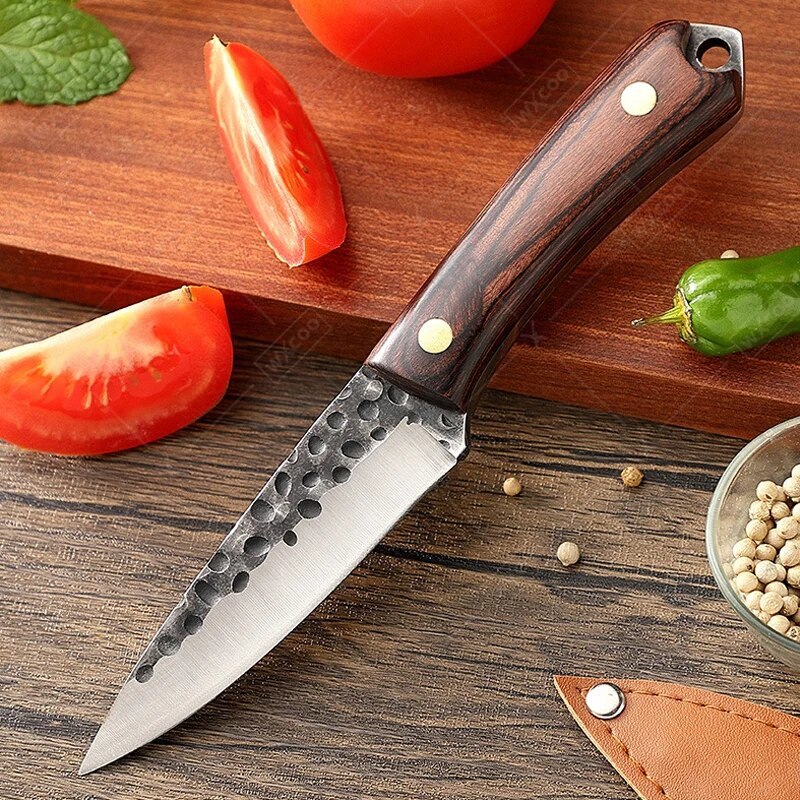 Faca de desossa de aço inoxidável faca de cozinha profissional faca japonesa cutelo de carne cutelo de osso forjando faca ferramentas de cozinha