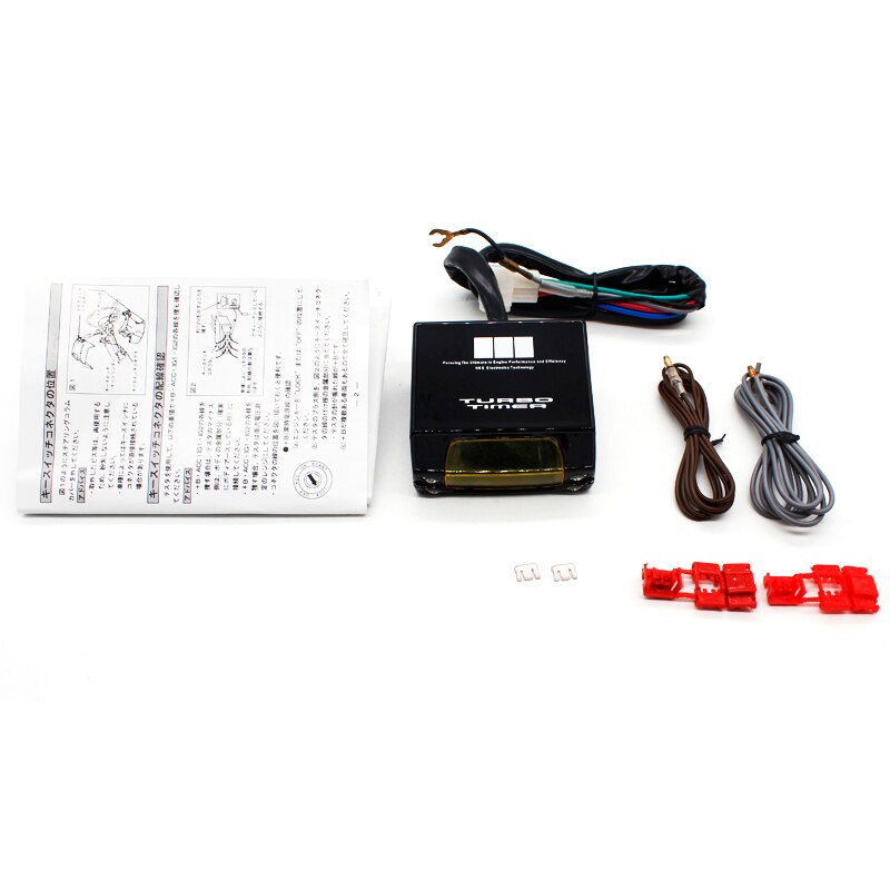 Universal 12V mini Box Style Car Turbo Timer Black Color Digital Display Turbo Timer