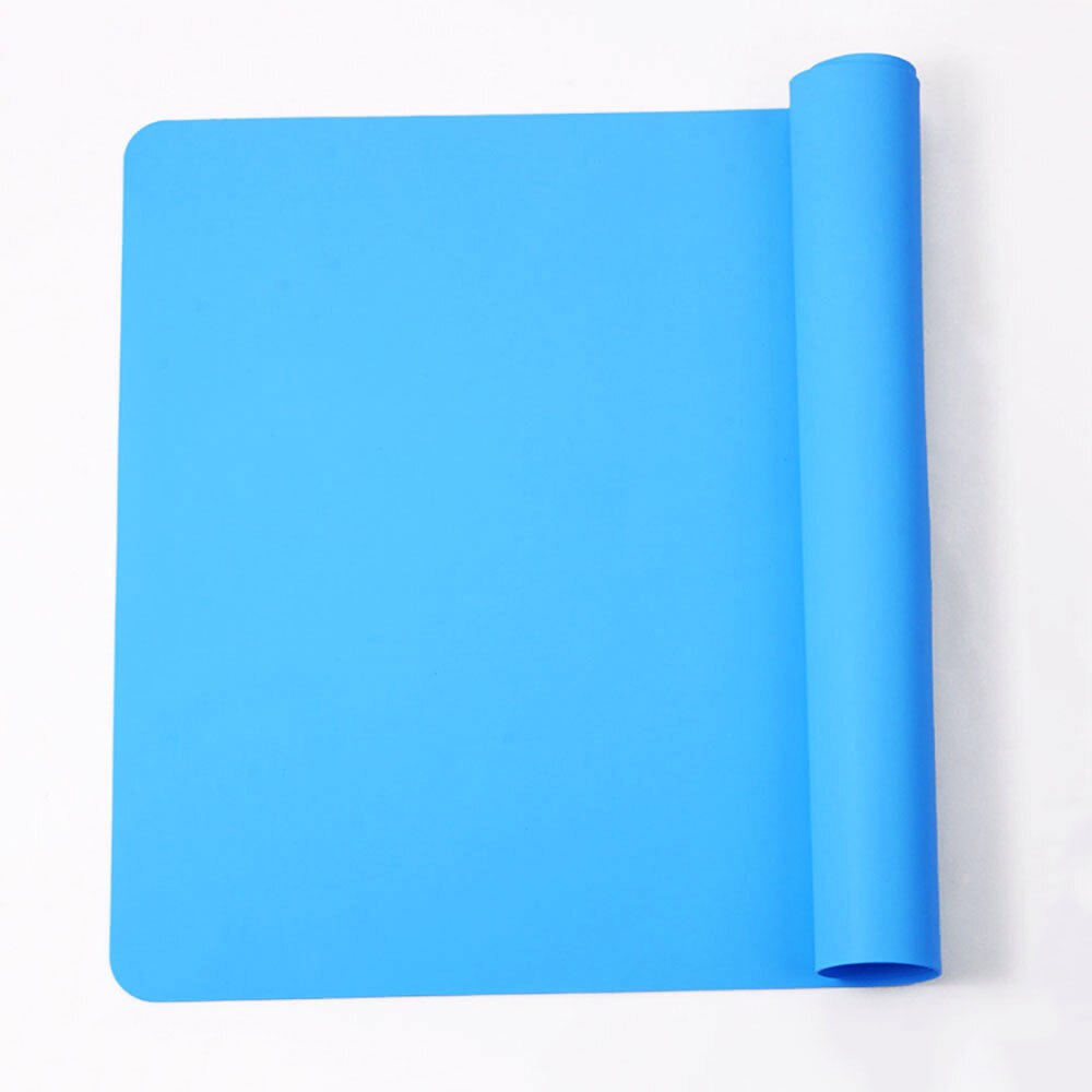 Silicone World Siliconen waterdichte placemat Tafelmat Warmte-isolatie Antislip Wasbaar Duurzaam voor keukeneetgereedschap: Ivoor