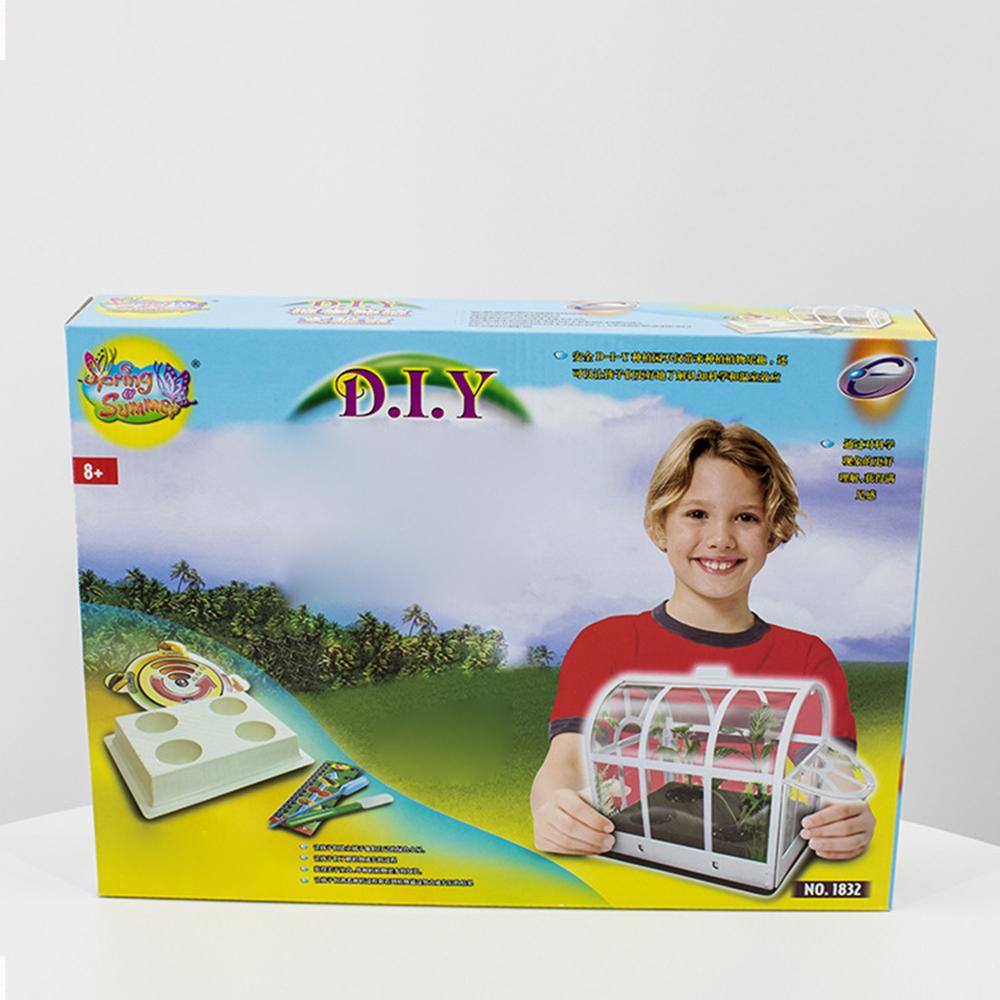 DIY Greenhouse Planting Lab Equipment Deluxe Set Children Popular Science Experiment Equipment Steam Stem Toys