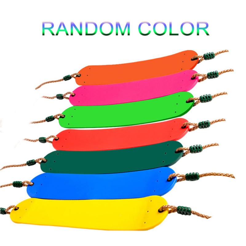 Sports Outdoor Indoor Playground Fun Adult Kid EVA Soft Plate Sheet Children Swing Seat Chair Colorful Plate U-shaped Swing: Default Title