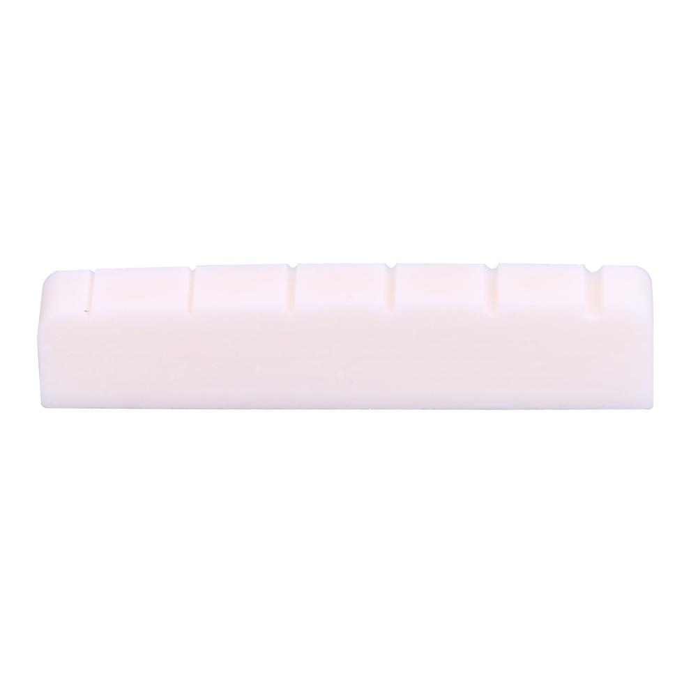 43mm Beige Büffel Knochen murmeln für Les paul LP 6 Schnur Volk Gitarre Tragbare Schnur Elektrische Gitarre Gitarre Teile zubehör