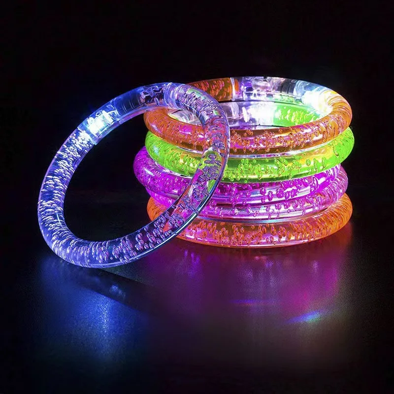 Halloween Luminous Bracelets Bubble Glow-in-the-dark Bracelets Party Music Festival Atmosphere Party Party Supplies
