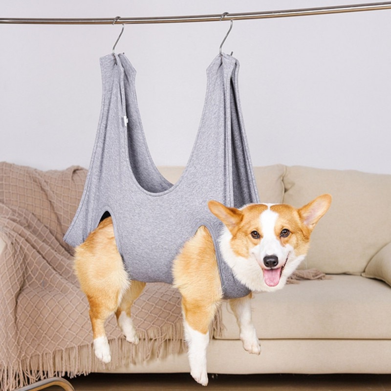 Dog Hammock Helper Dog Cat Grooming And Nail Trimming Pet Grooming Hammock Restraint Bag For Dogs Bathing Trimming Nail