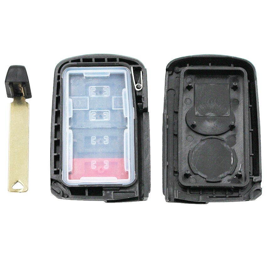 3+1 Button Smart Remote Key Shell Case Fob 4 Button for Toyota Avalon Camry