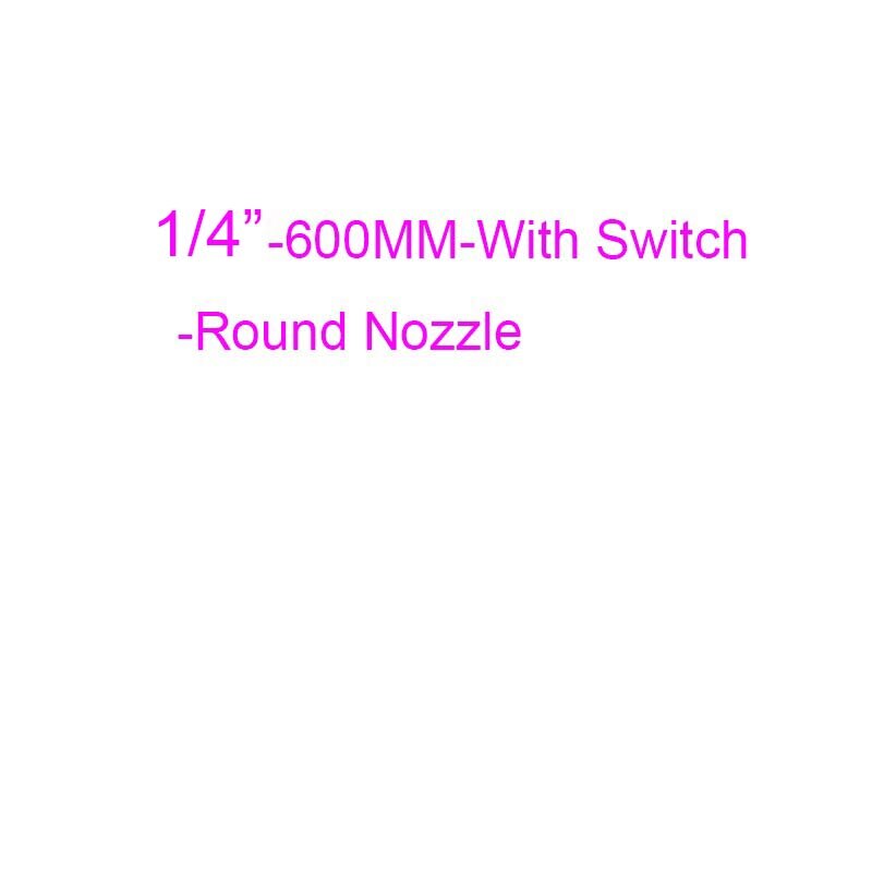 1/4" Flat Nozzle Lathe Cooling Tube Round Nozzle Plastic Flexible Water Oil Coolant Pipes Hoses for CNC Machine: TYPE L