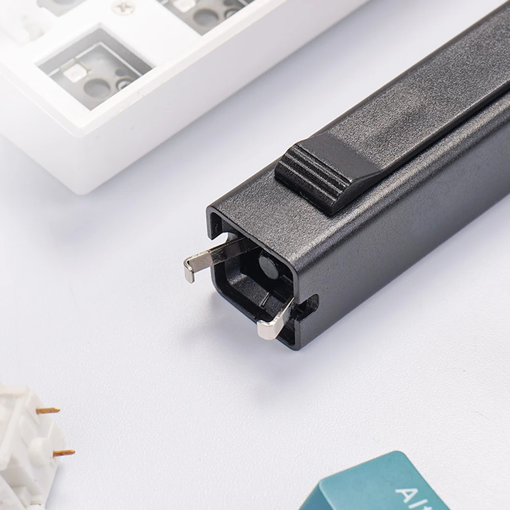 Extractor de teclas 2 en 1, extractor de teclas, extractor de teclas para teclado mecánico, interruptores de teclado para juegos, herramienta de limpieza DIY