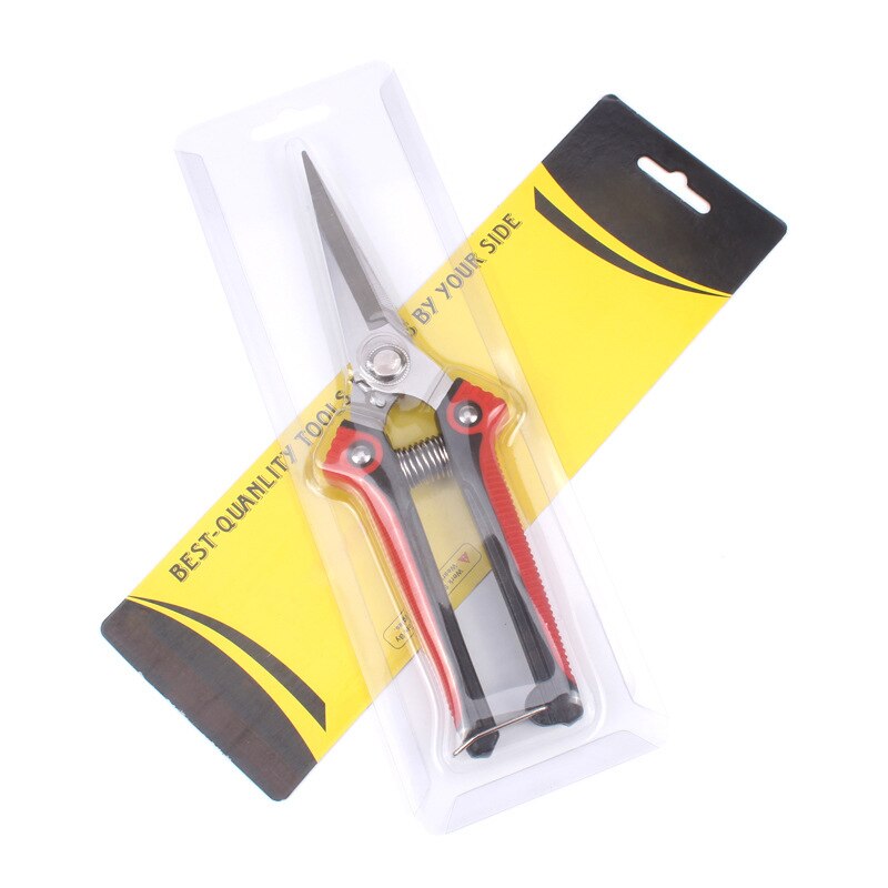 Tuingereedschap Anti-Slip Tuinieren Snoeischaar Schaar Roestvrij Staal Snijgereedschappen Set Snoeischaar Boom Cutter Thuis Gereedschap 200mm