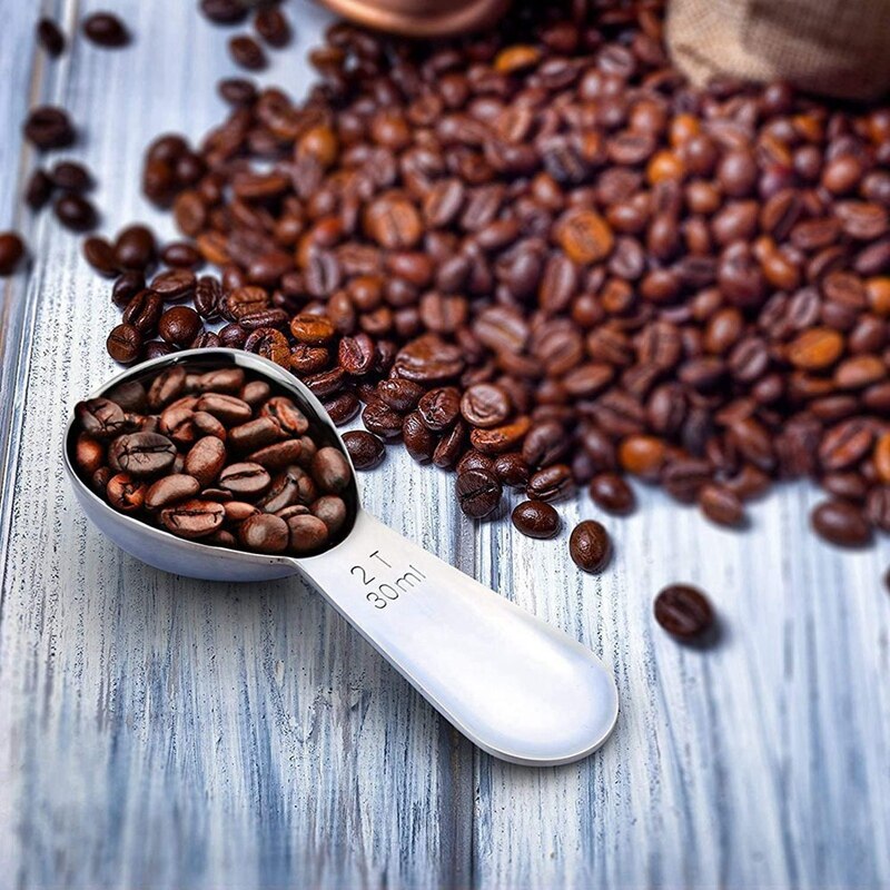 Duurzaam Roestvrij Staal Meten Lepel En Koffie Lepel Melk Maatlepel Keuken Kruiden Maatlepel 30Ml