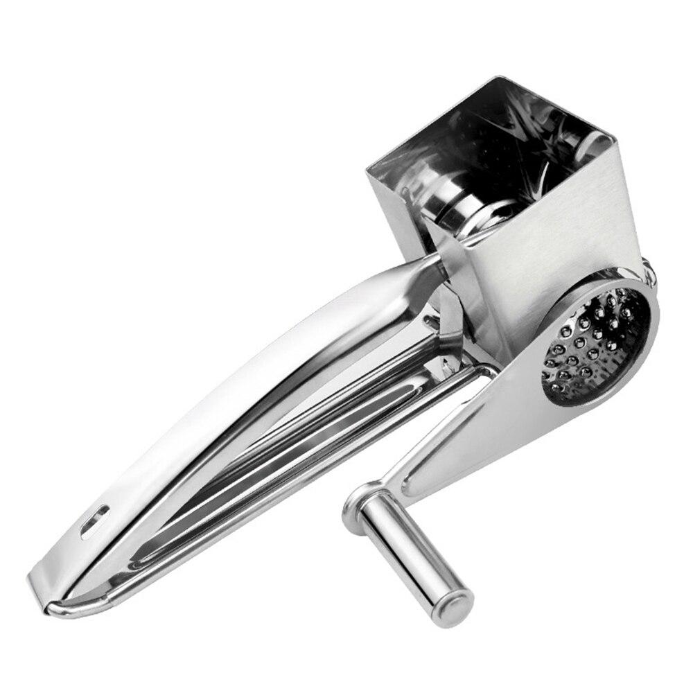 Rotary Cheese Grater Stainless Steel Cheese Shredder Multifunction Cheese Slicers Garlic Grinder Kitchen Cheese Tool