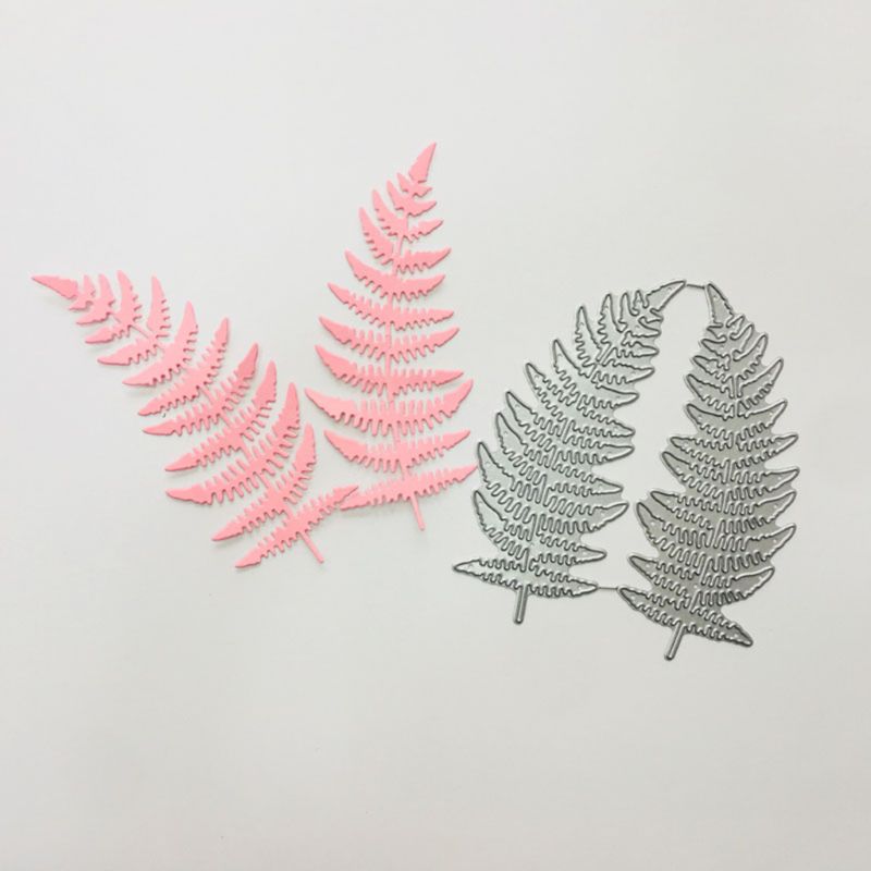 Tre blader metall kutte dør sjablong scrapbooking diy album stempel papir kort