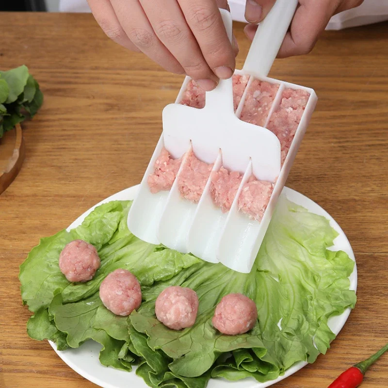 Meatball Maker Cooking Homemade Tool Mold Round Fish Beaf Rice Ball Making Device Barbecue Pot Bean Curd Kitchen Gadgets