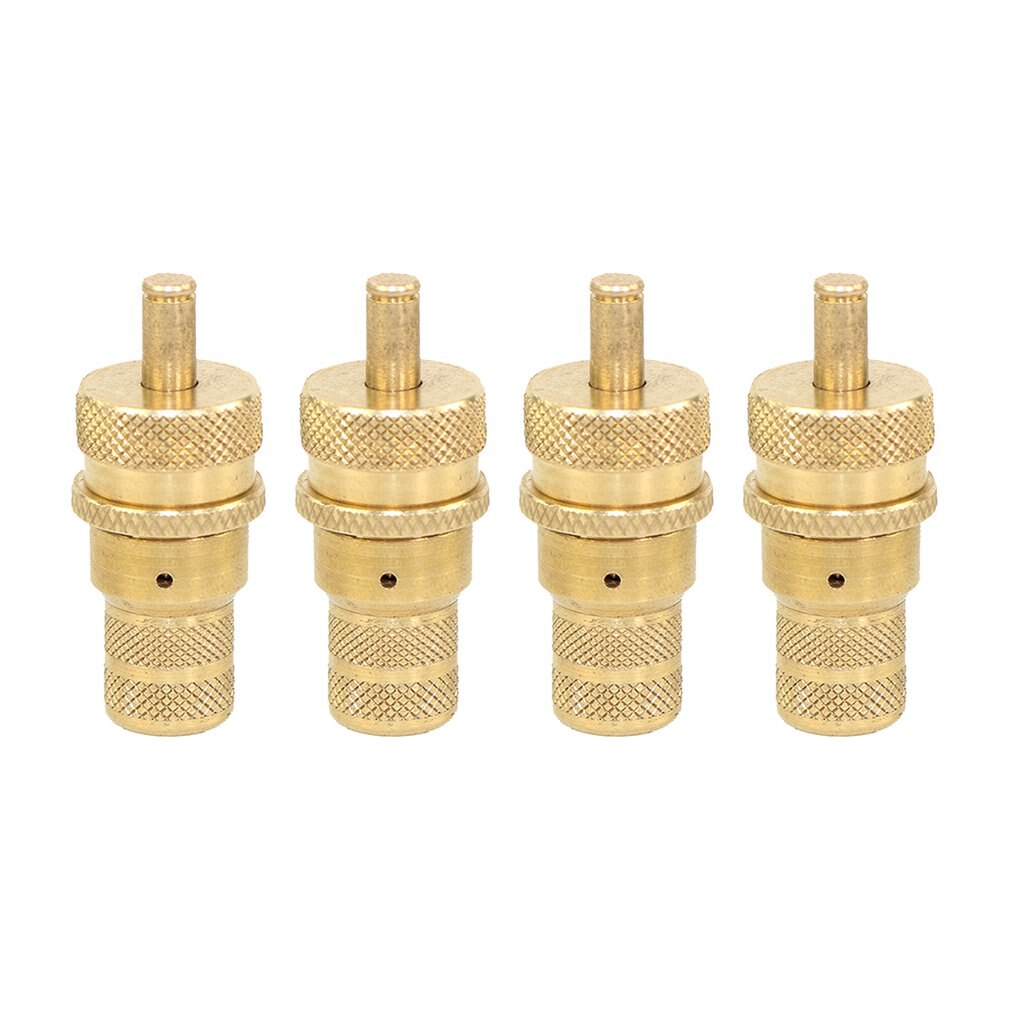 4Pcs 4WD Universal Brass off-Road Automatic Tire Tyre Deflators Valve set 6-30 PSI Adjustable bleeder Set