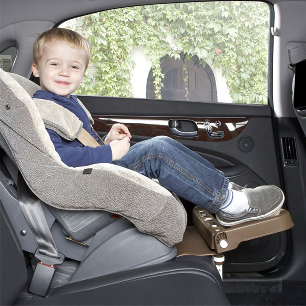 Reposapiés ajustable para asiento de seguridad de coche para niños, soporte de sujeción, Pedal plegable para reposapiés de bebé, reposapiés plegable para piernas