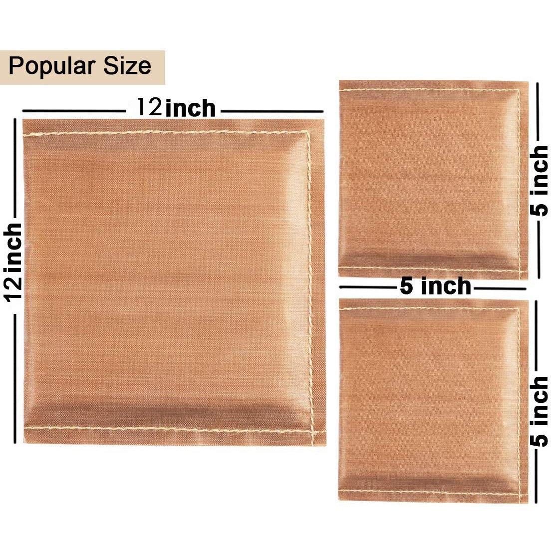 3 Pack Wärme Drücken Kissen matt Wärme Presse Transfer Kissen Wiederverwendbare Hitzebeständige Kissen für Wärme Drücken