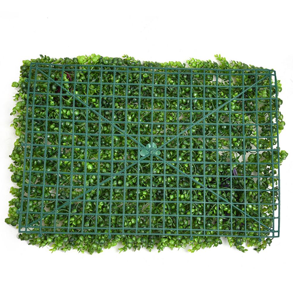 Paneles de planta de pared Artificial, pantalla de hoja de hiedra Artificial, decoración de fondo de pared, cerca de jardín, césped Artificial