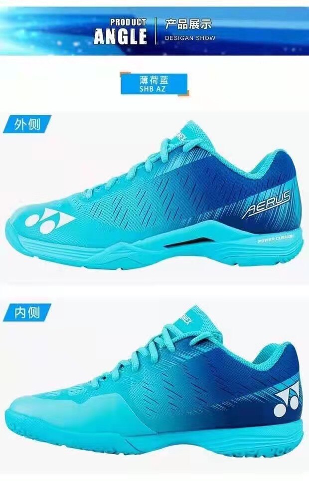 Badminton shoes model woman and man same model have stock