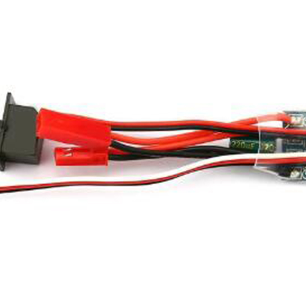 10A ESC Bidirectional Brushed Electric Speed Controller with Break for 1/16 1/18 1/24 RC Car Truck Boat
