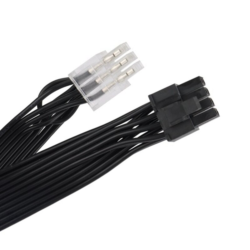2 stück 9- pin-auf-pcie-dual- 8- pin -(6+2) - pin-modular-netzteiladapterkabel für 9- pin-leadex-serie-modular-netzteile , 60+20cm