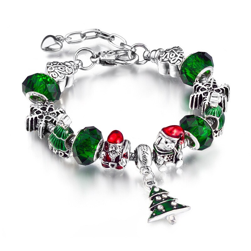 Jul charms armbånd fine smykker perler hummer lås passer originale armbånd armbånd europa festival smykker