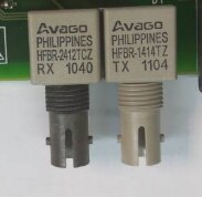 HFBR-1414TZ/HFBR-2412TZ/HFBR-2412TCZ ST threaded port optical emitter fiber transceiver