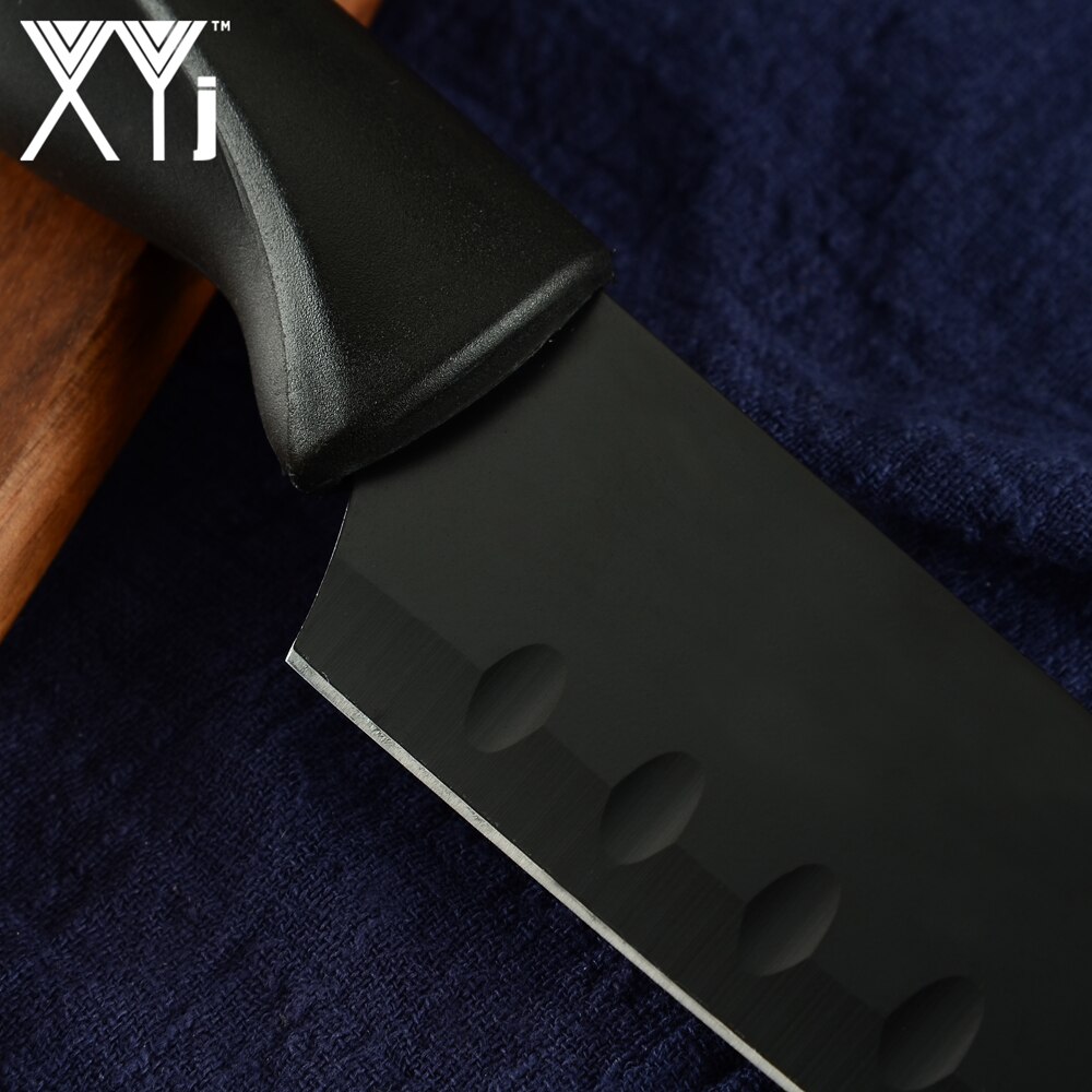 Xyj rustfritt stål kniv kjøkken bestikk kniver sett verktøy frukt verktøy santoku kokk skjære brød rustfritt stål kniver verktøy