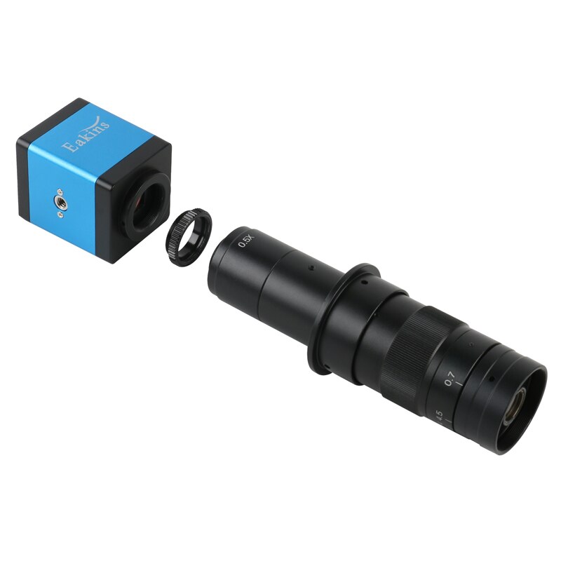 25Mm C Cs Microscoop Camera Adapter Ring Simul-Focal Trinoculaire Camera Scherpstellen Adapter Stereo Microscoop Adapter