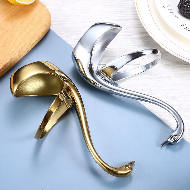 Stainless Steel Swan Dinnerware Set Gold Fruit/Dessert Cutlery Set For Swan Base Holder Silver Leaf Forks Portable Teaspoon