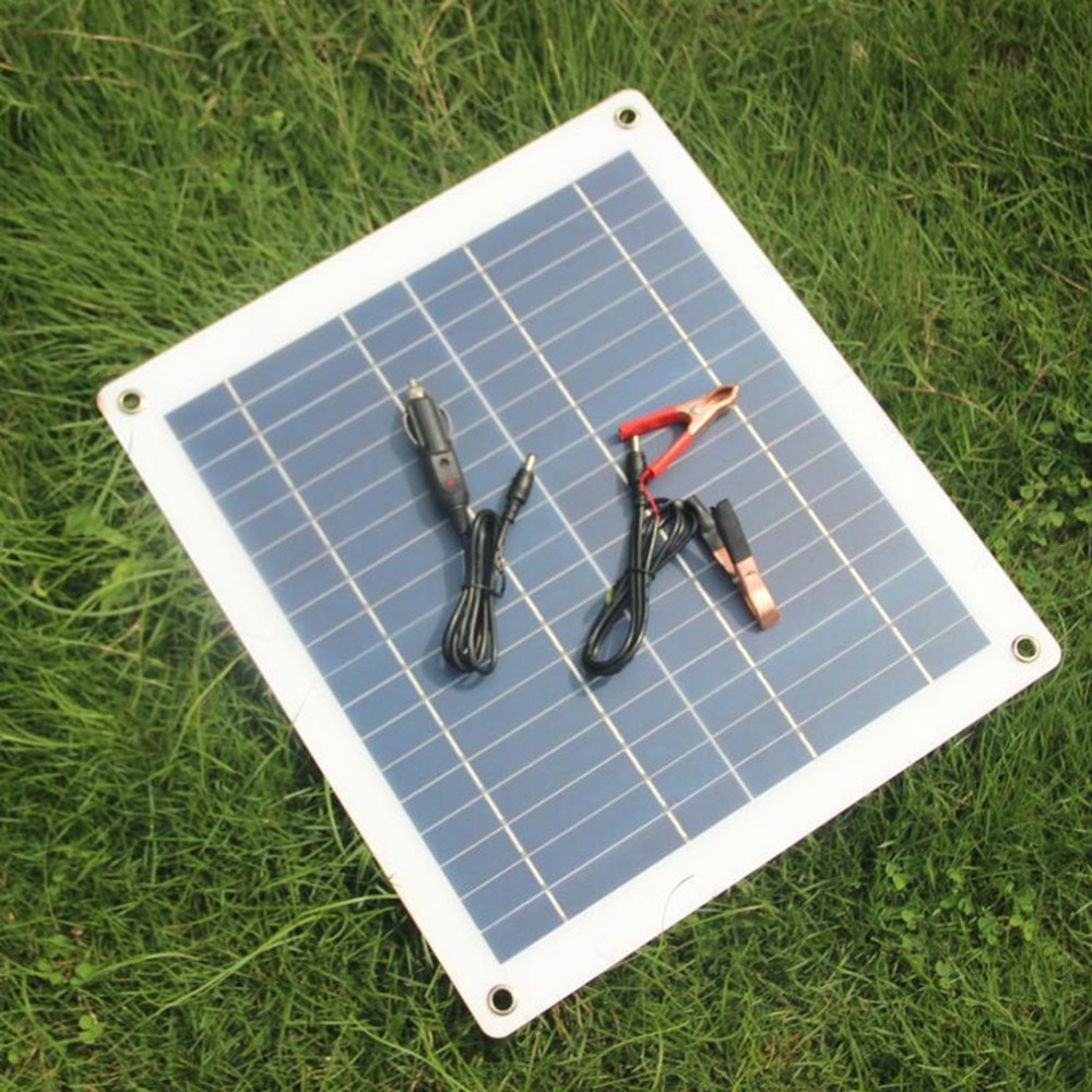 solar panel 30w solar system bateria 12v solar system for home Semi flexible High Efficiency Battery Charger For Car Boat