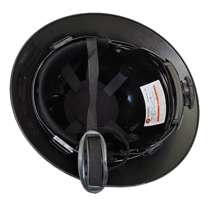 DARLINGWELL Full Brim Hard Hat Lightweight HDPE Safety Helmet Carbon Fiber Color Work Cap Construction Railway Metallurgy Mine