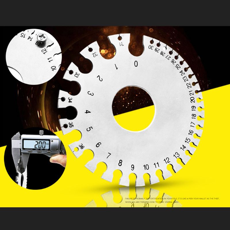 Thickness Measures American Wire Gauge Round Cable Sheet Stainless Steel SWG Wire Gage Standard Thickness Metal Gauge