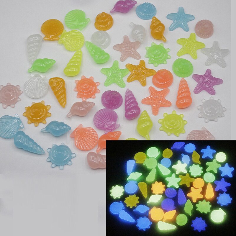100 stuks/pak glow in the dark tuinkiezels, lichtgevende stenen voor aquariumpaden, tuinpaden, tuindecoratie, lichtgevende stenen