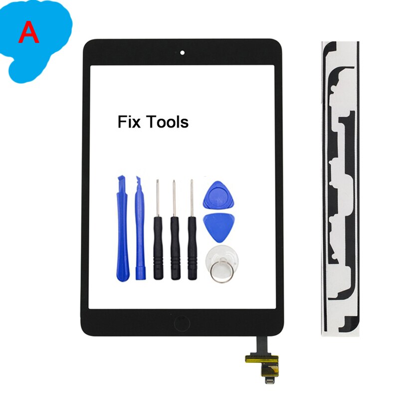 1 Uds montaje de pantalla LCD para Apple iPad mini3 mini 3 A1599 A1600 pantalla digitalizadora (todo ha sido probado)