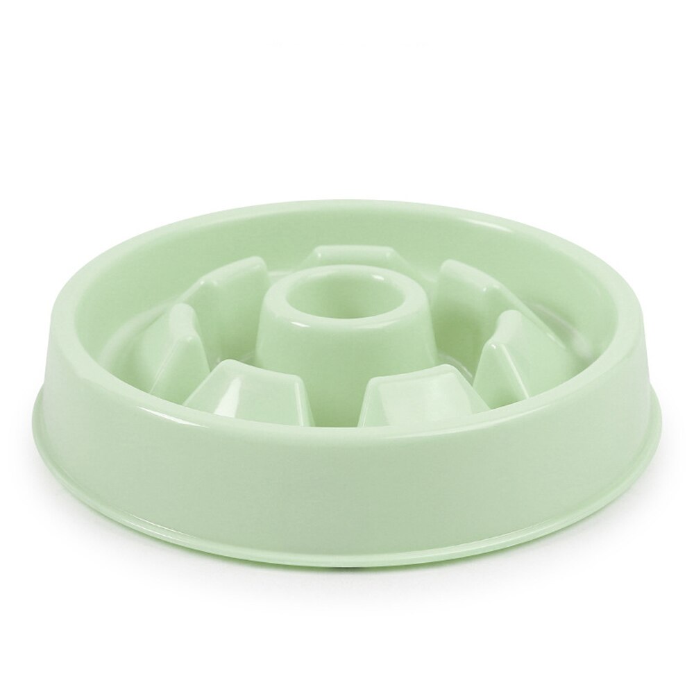 Draagbare voerbak voor honden, voerbak voor puppy's, voerbak voor langzaam eten, voerbak voor katten, hondenbenodigdheden van plastic: 4-1