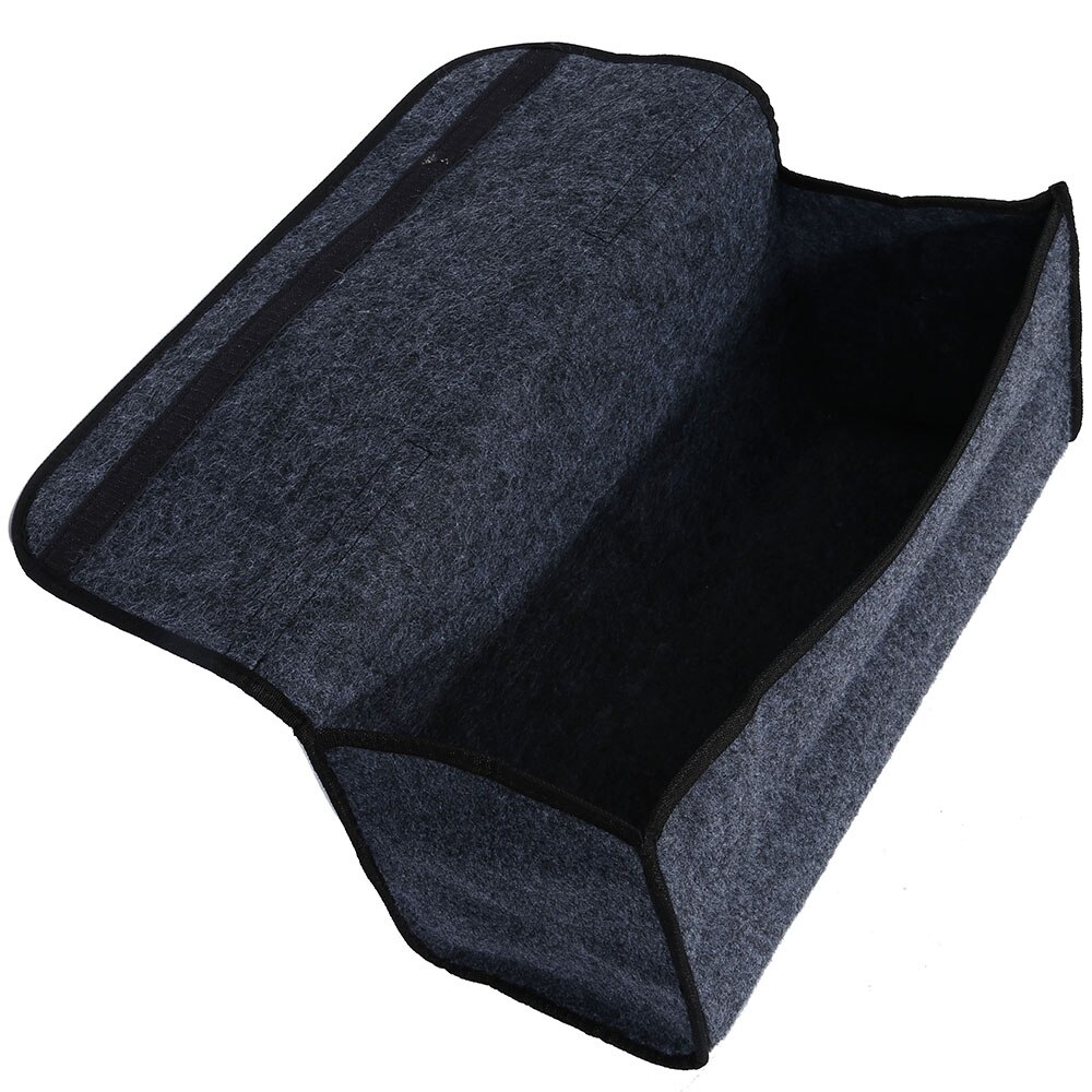 Boîte de rangement en tissu feutré pour voiture, étui de rangement pliable, multi-usages