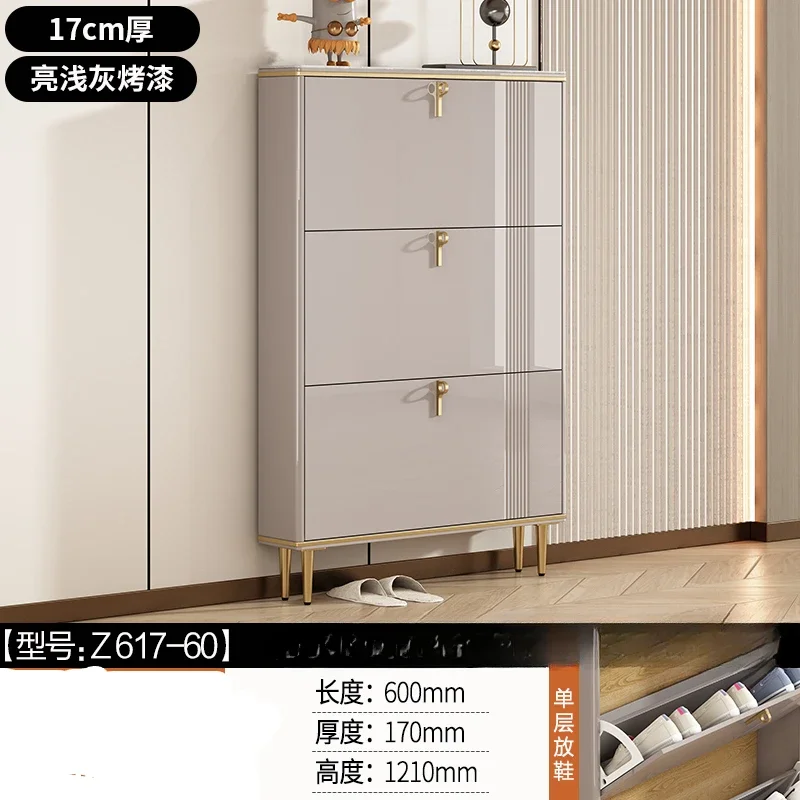 Rom skoskap organizer tre smal oppbevaring skohylle plassbesparende display arredamento bibliotekmøbler: Rød