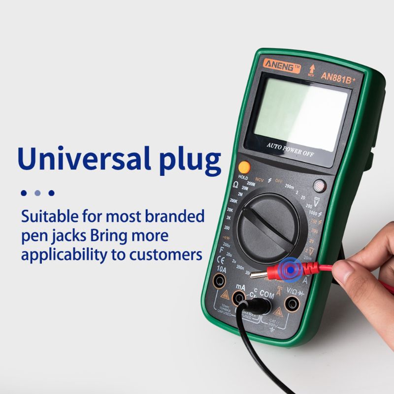 18 in 1 Multimeter Test Lead Kit with Alligator Cl... Grandado