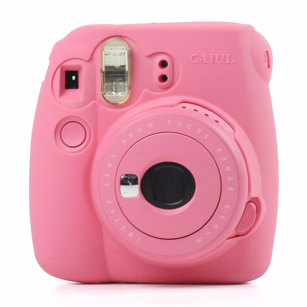 Instant Camera Bag Case Voor Fujifilm Instax Mini 9 Mini 8 8 + Case Classic Noctilucent Jelly Kleuren camera Skin Cover