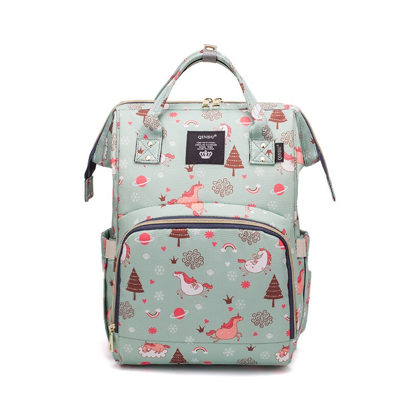 Sac à dos multifonctionnel grand Volume sac à langer sac de mère léger pour femme sac à main maman femmes enceintes soins infirmiers Waterpr: Dream of the Sky
