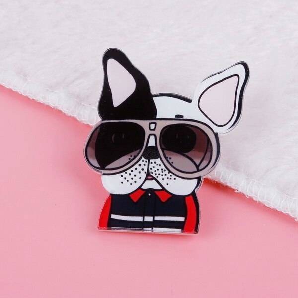 1 stk/partij Leuke Cartoon Acryl Badge Japanse Stijl Broche Voor Meisje Match Kleding Jurk Decoratie Benodigdheden: style-1