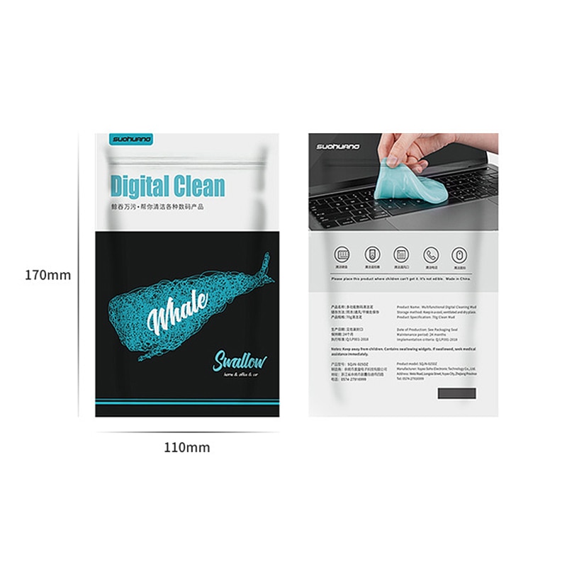 Gel Limpiador de teclado, limpieza del hogar, coche y oficina, artefacto de limpieza, gel de limpieza, reutilizable, pantalla para teclado, limpieza de coche