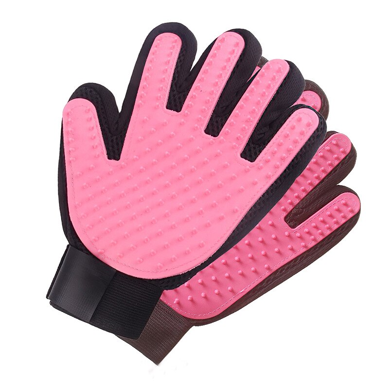 Guantes de baño para perros y mascotas, cepillo de silicona para gatos, peine para pelo, suministros de limpieza para baño de perros, peine para animales