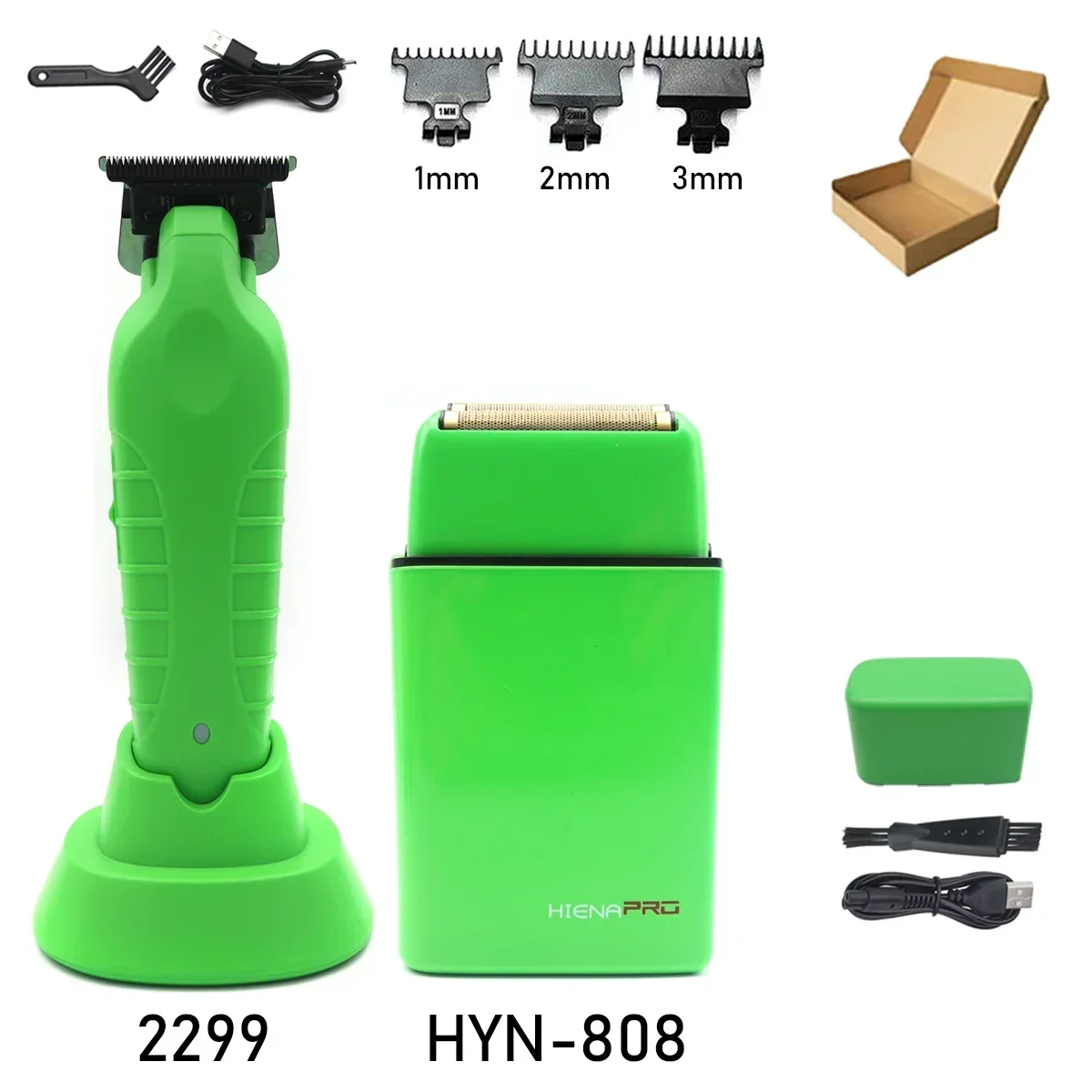 Barber Finish Electric Clipper with Charger Stand Hair Cutting Machine Carving Gradient Hair Trimmer 2299