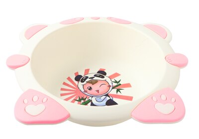 Lavabo pour enfants bébé lavabo Portable bébé lavabo en plastique incassable baignoire visage lavabo: Marron